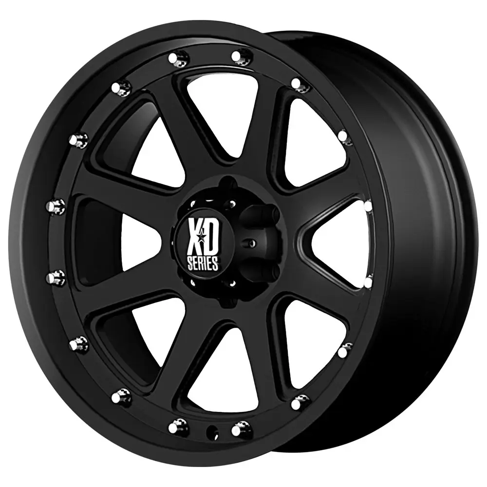 XD SERIES 17X9 5X5.0 M-BLK Wheel | Matte Black Finish, 17 Inch Diameter, Lifetime Warranty - main product image