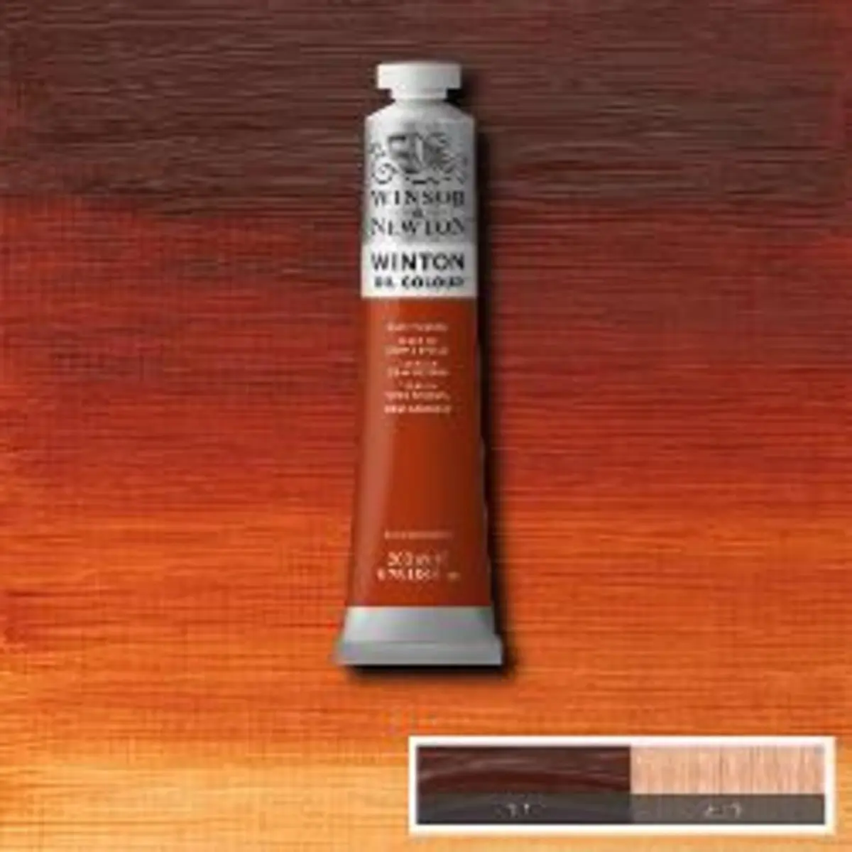 Winsor & Newton Winton Oil Color, 200ml Tube, Burnt Sienna | Affordable Student & Artist Oil Paint - view 3