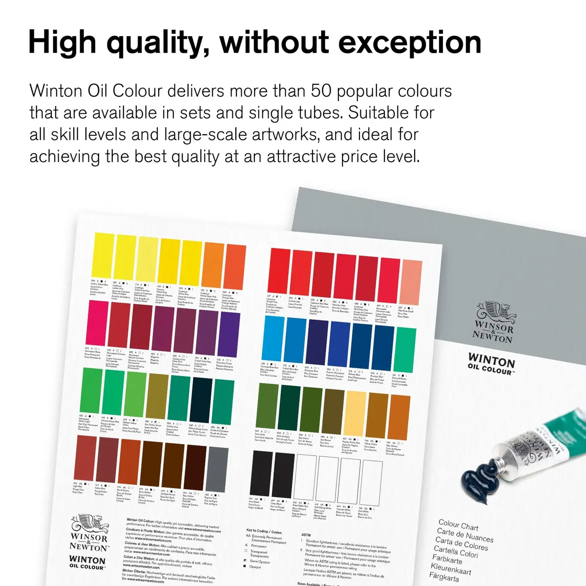 Winsor & Newton Winton Oil Color, 200ml Tube, Burnt Sienna | Affordable Student & Artist Oil Paint - view 4