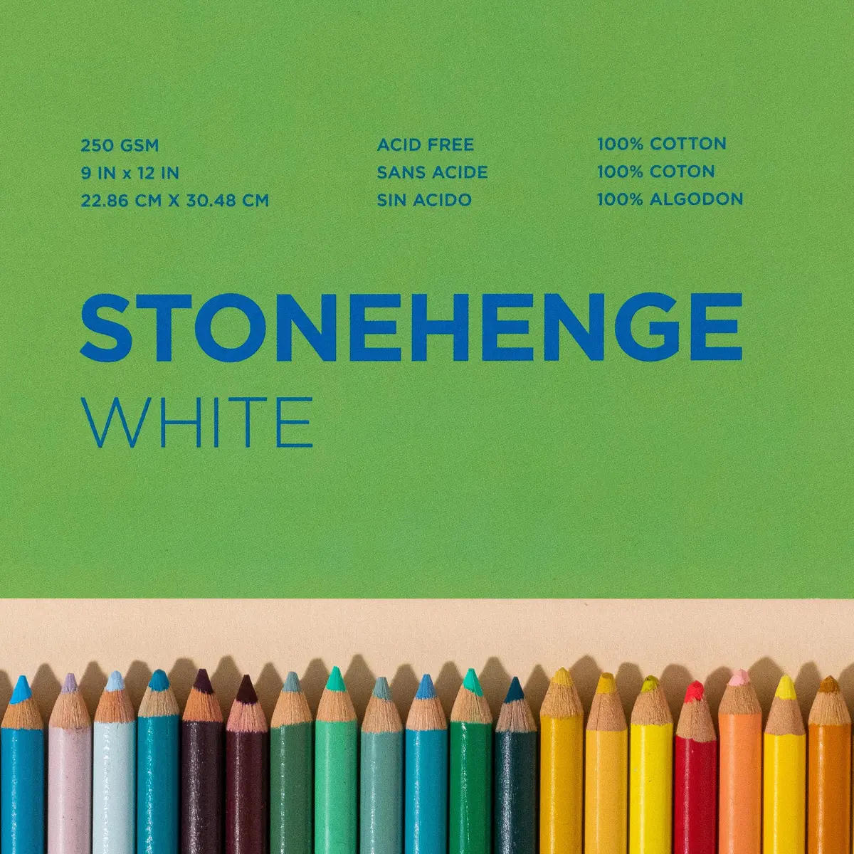 Stonehenge 100% Cotton Medium Weight Pad, White, 11 x 14 inches | Acid-Free, Archival Art Paper - view 6