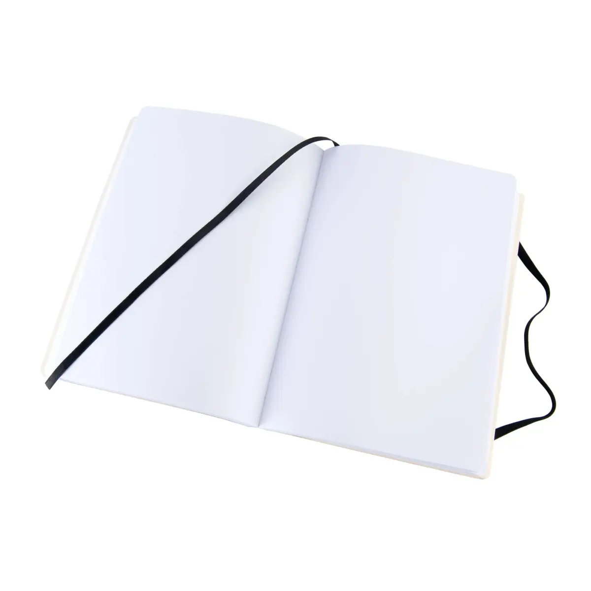 Pentalic 6" x 8" Pocket Sketchbook Traveler Journal, 160 Pages, Black | Acid-Free Recycled Paper - view 2