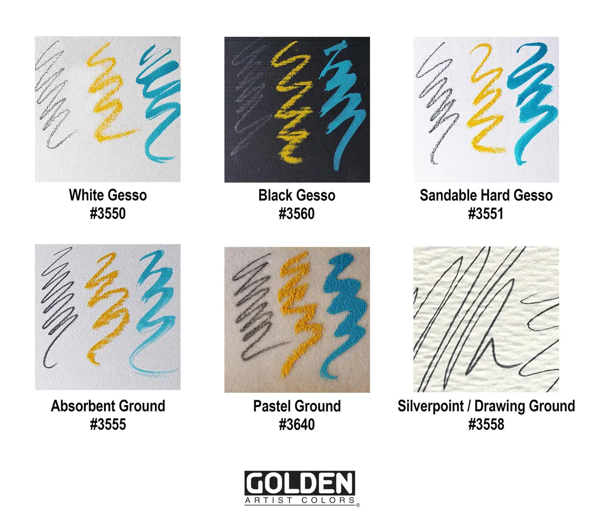 GOLDEN Absorbent Ground, 8 fl. oz. Jar | Porous Acrylic Medium for Artists - view 5