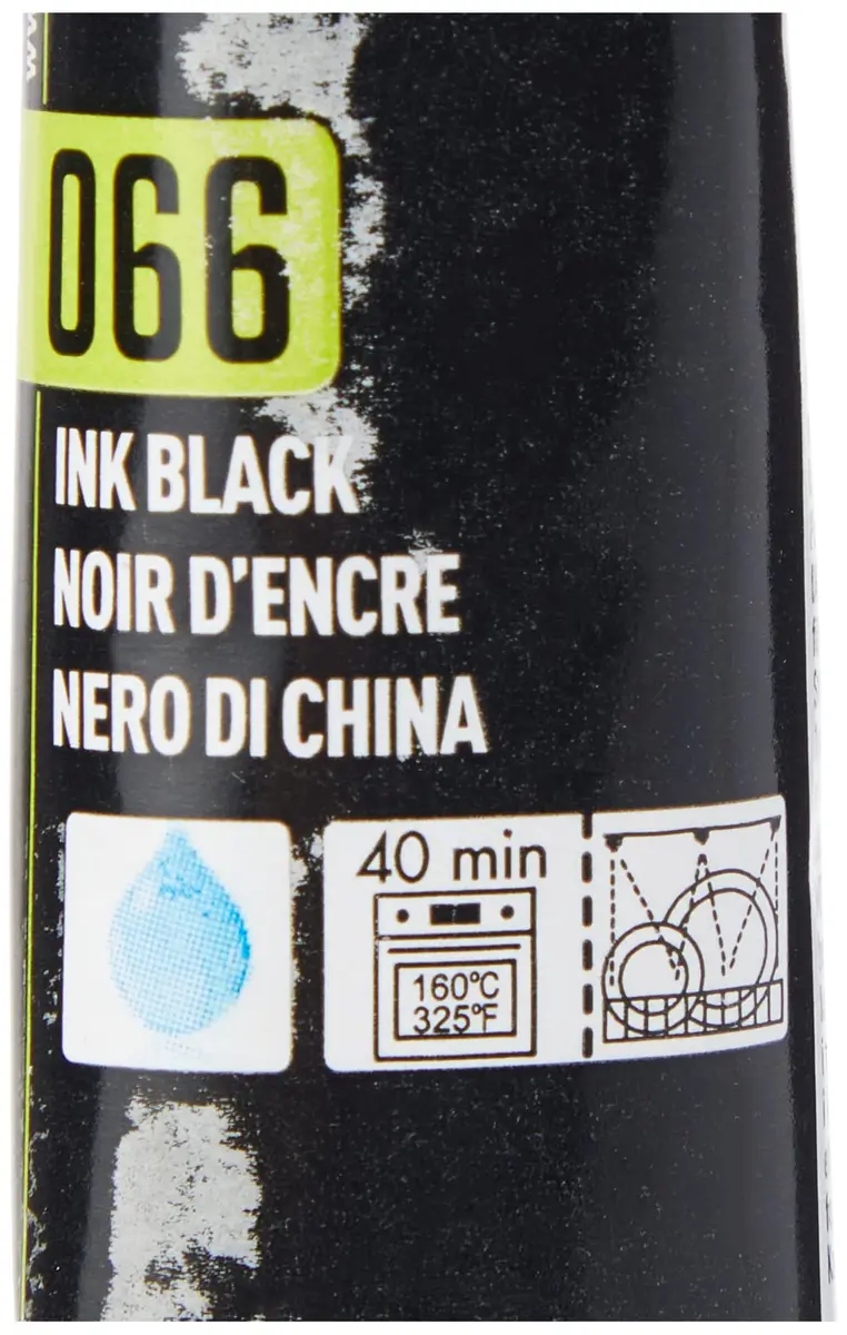 PEBEO Vitrea 160 Glass Paint Outliner 0.67 Fl Oz | Black, High-Gloss, Water-Based, Heat-Resistant - view 3