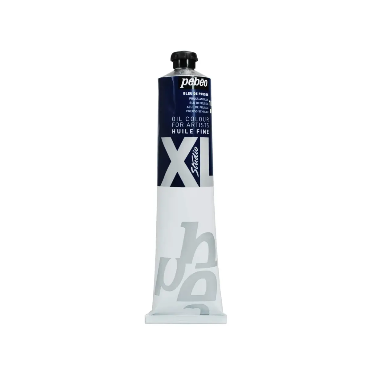 PEBEO Fine Oil XL Prussian Blue 200ml (6.76 Fl Oz) | Artist Grade Oil Paint for Canvas, Wood, Metal - main product image