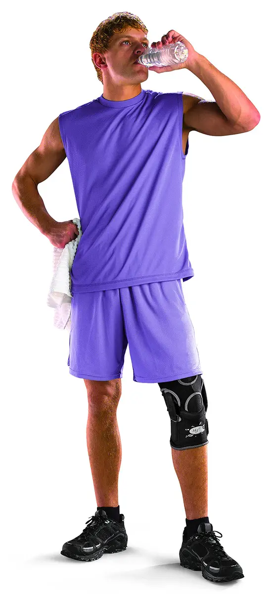 MUELLER Hg80 Hinged Knee Brace | Support for Arthritis, Sprains, Hyperextension, Small - view 2