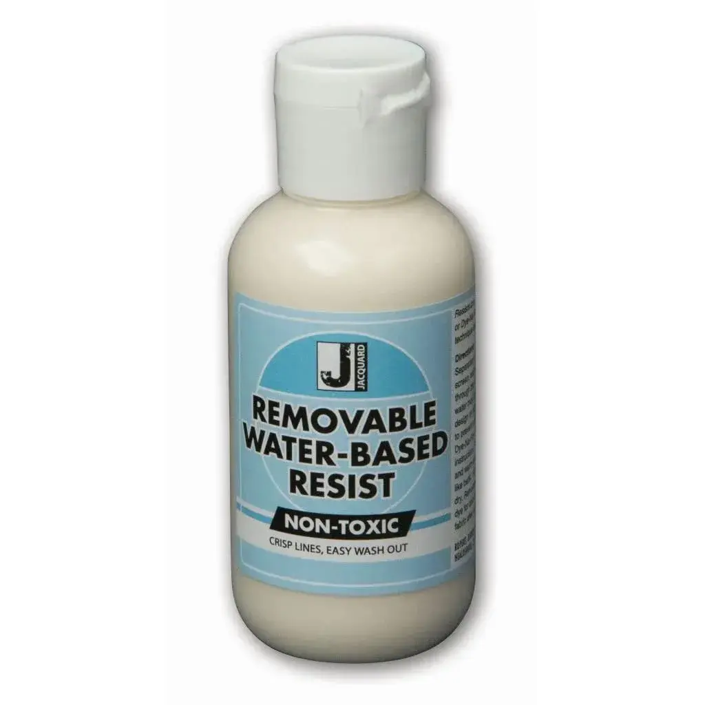 Jacquard Removable Water-Based Resist 59ml (2 Fl Oz) | Clear Liquid Fabric Dye for Tie-Dye, Batik, Screen Printing - main product image