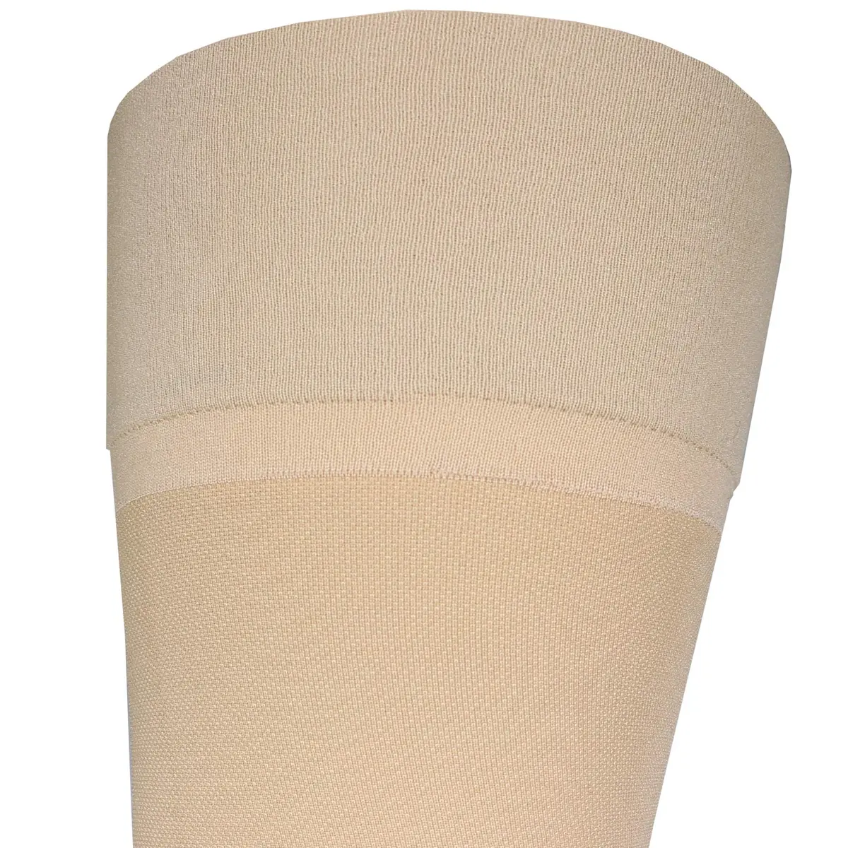 Truform 30-40 mmHg Compression Stockings for Men and Women, Thigh High, Open Toe, Beige, Medium - view 7