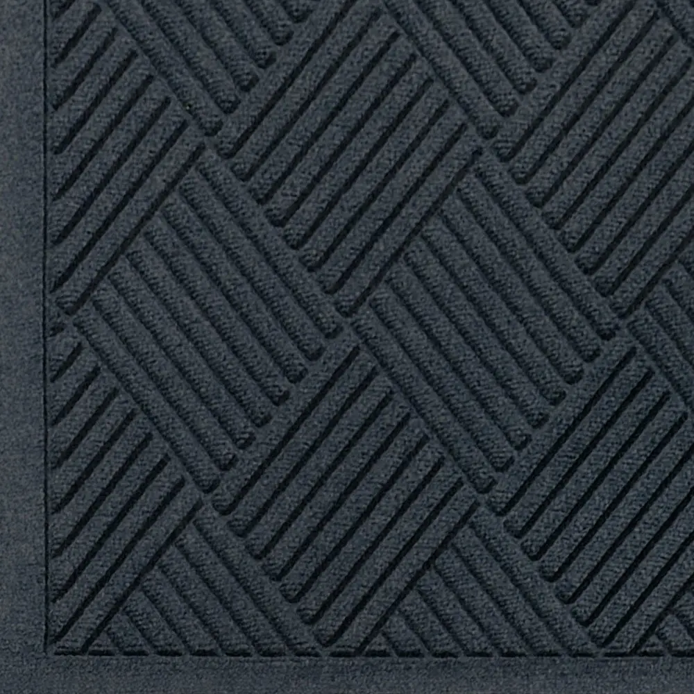 M+A Matting WaterHog Diamond Commercial-Grade Entrance Mat 8.4ft x 3ft | Indoor/Outdoor, Quick Drying, Stain Resistant Charcoal - main product image