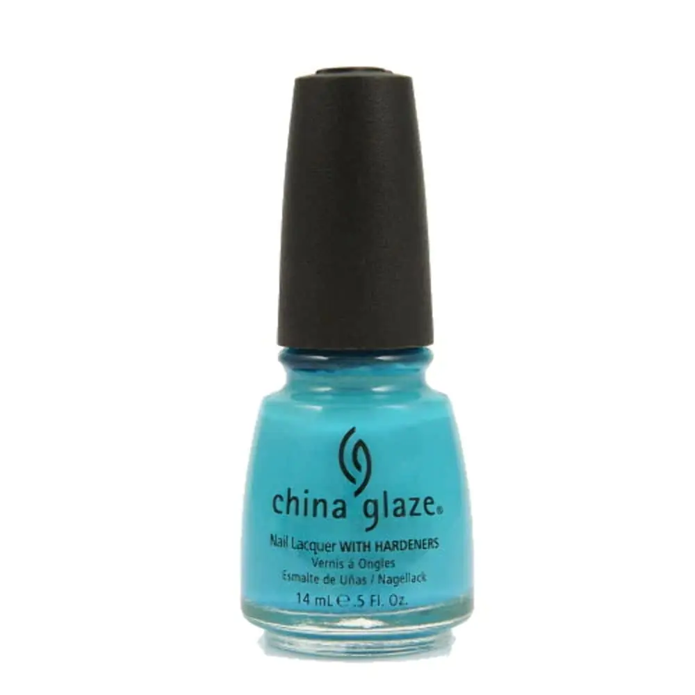 China Glaze Nail Polish Custom Kicks 0.5 Fl Oz | Long-Wearing, Non-Chipping, Gold-Teal Finish - main product image