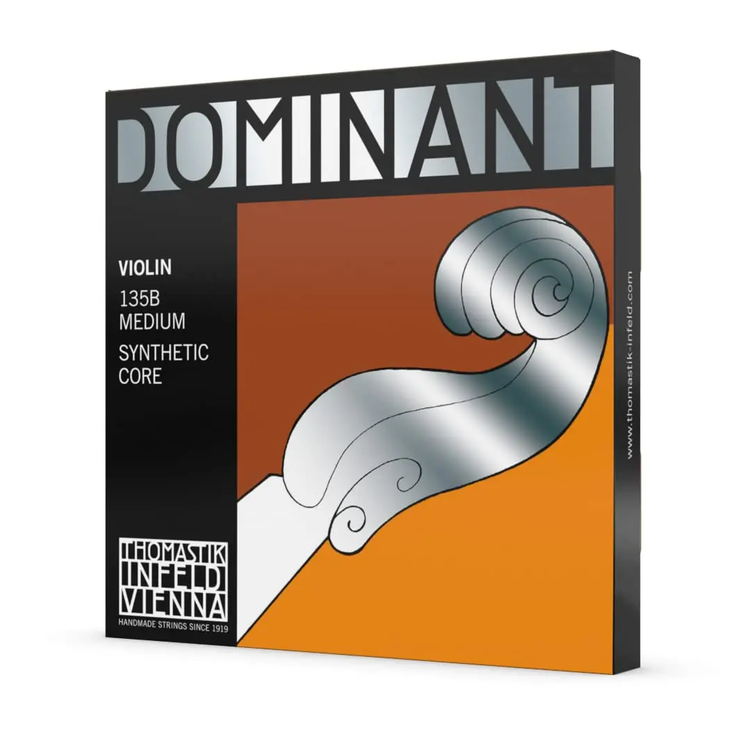Thomastik Dominant Set Violin 135B Medium Tension | Comparable to Gut Strings - main product image