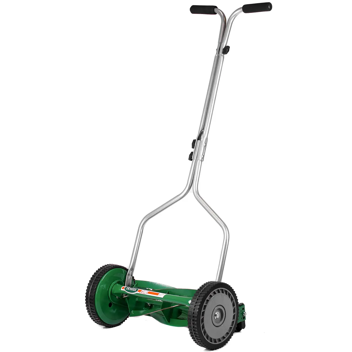Scotts 14-Inch 5-Blade Reel Lawn Mower | Manual, Green, 14" Cutting Width - main product image