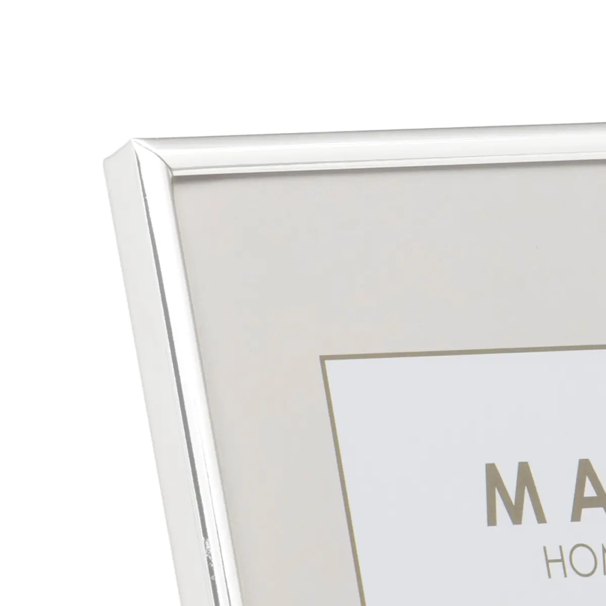 Maturi Silver Plated Photo Frame - Thin Edge, A4 / 8 x 12-inches (20 x 30cm) | Mirror-Polished Silver Frame for Memories - view 2