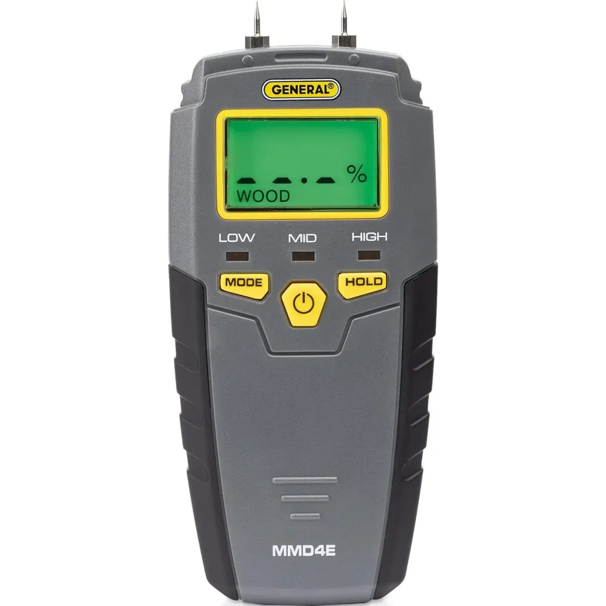 General Tools MMD4E Moisture Meter | 5-50% Wood, 1.5-33% Drywall Range - main product image