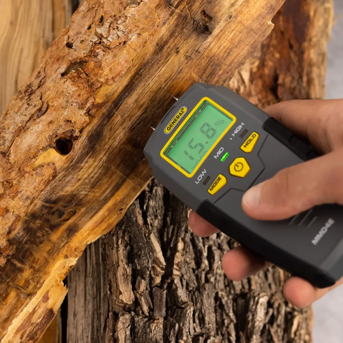 General Tools MMD4E Moisture Meter | 5-50% Wood, 1.5-33% Drywall Range - view 7