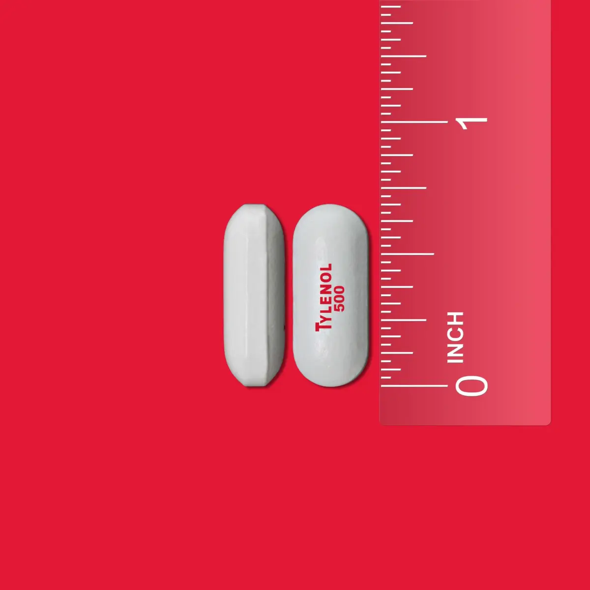 Tylenol Extra Strength Caplets 500 mg Acetaminophen 100 Count (50 x 2 ct Pouches) | Pain Relief & Fever Reduction - view 7