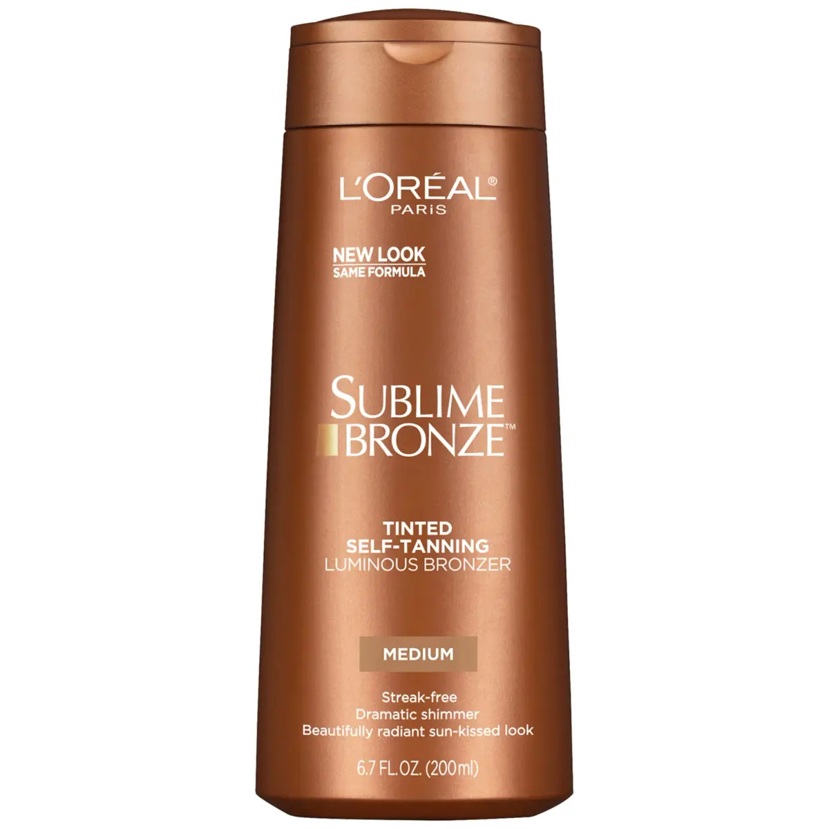 L'Oréal Paris Sublime Bronze Luminous Bronzer Lotion 198ml (6.7 Fl Oz) | Instant Streak-Free Glow - main product image
