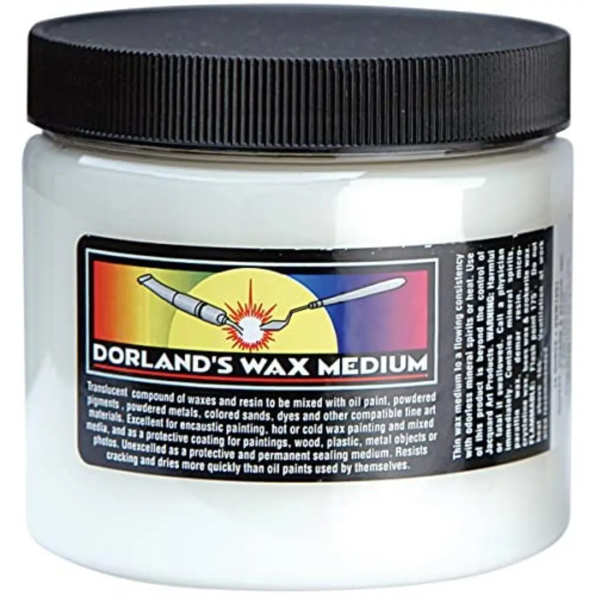 Jacquard Dorlands Wax - 16 Fl Oz | Versatile Pure Wax & Damar Resin for Art & Sealing - main product image