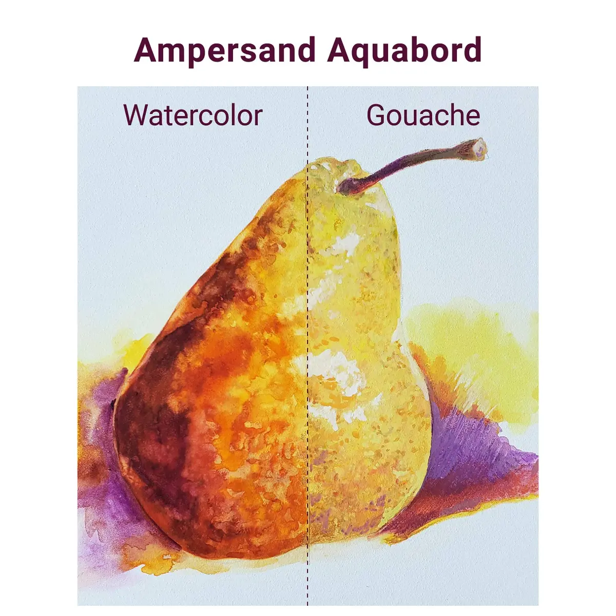 Ampersand Aquabord Watercolor Panel 5x5 Inch (12.7x12.7 cm) Pack of 4 | Rigid, Warp-Resistant Surface for Vibrant Art - view 4