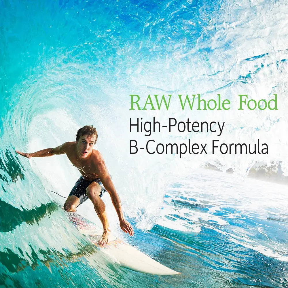Garden of Life Vitamin Code Raw B-Complex plus Probiotics, 60ct | Supports Energy & Immunity - view 6