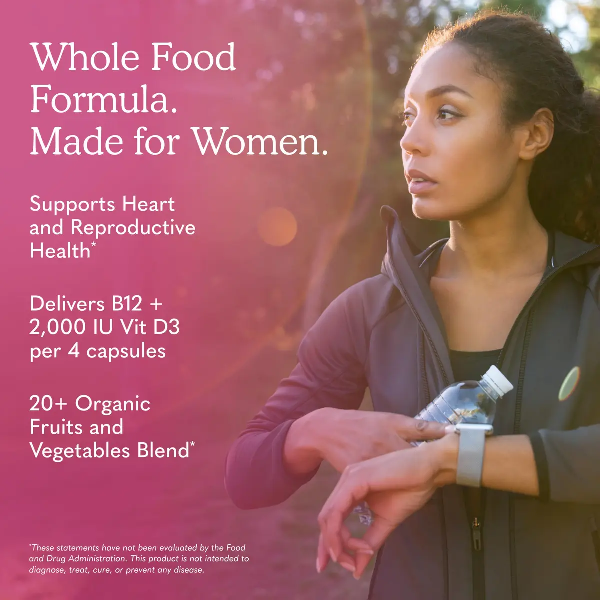 Garden of Life Vitamin Code Women's Multivitamin 120 Capsules | Gluten-Free, Whole Food Support - view 4