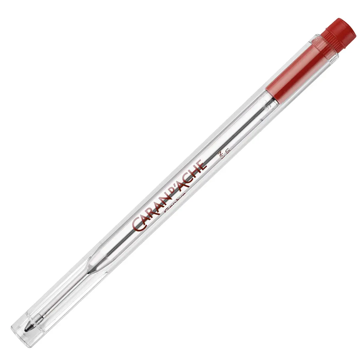 Caran d'Ache Goliath Red Ballpoint Pen Refill Medium Point | Smooth Ink Flow - view 2