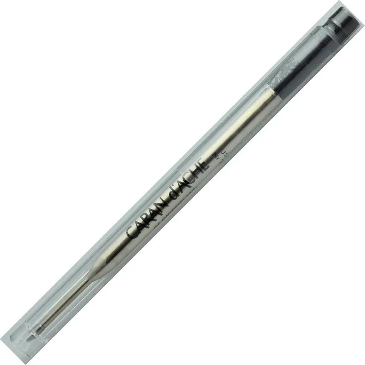 Caran D'ache Goliath Large Steel Point Ballpoint Pen Refill Black | Smooth Ink Flow - main product image