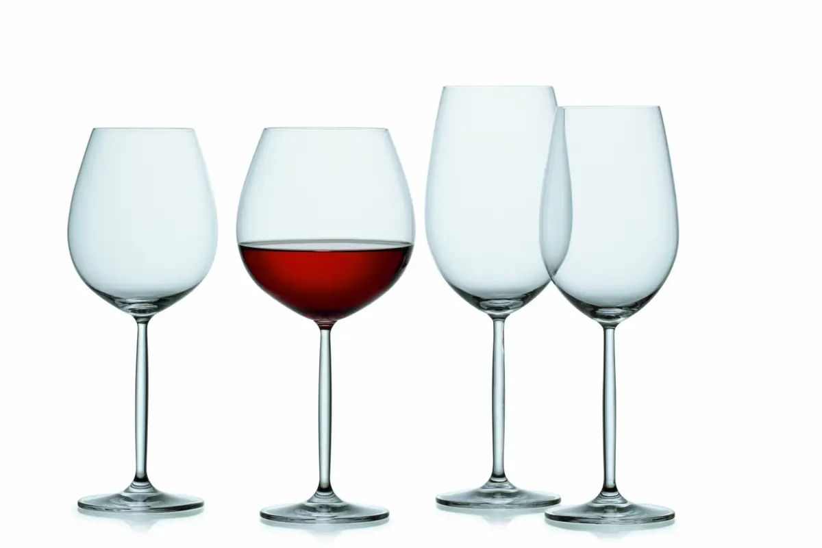 Schott Zwiesel Tritan Crystal Glass Diva Stemware Collection Claret Burgundy Red Wine Glass, 28.4-Ounce, Set of 6 | Elegant German Design - view 4