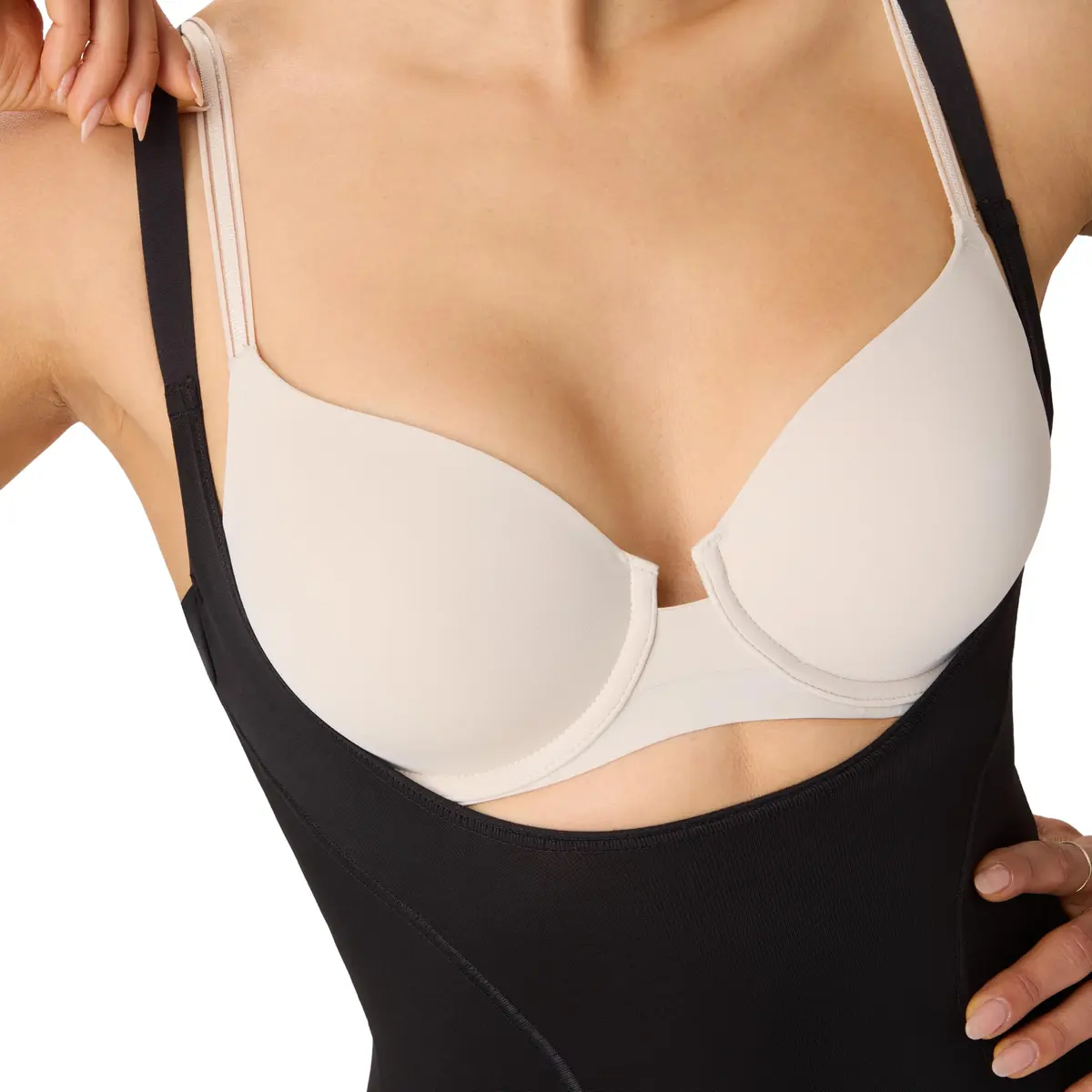 Maidenform Wear Your Own Bra Body Briefer FL2656 Large Black | Ultra-Firm Control Waist & Tummy Smoother - view 4