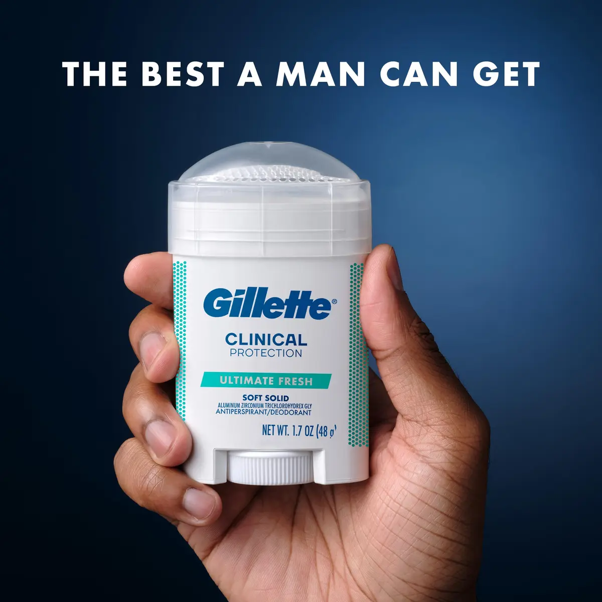 Gillette Clinical Protection Antiperspirant Deodorant, Ultimate Fresh 2.6 oz | 100-Hour Sweat & Odor Shield - view 9