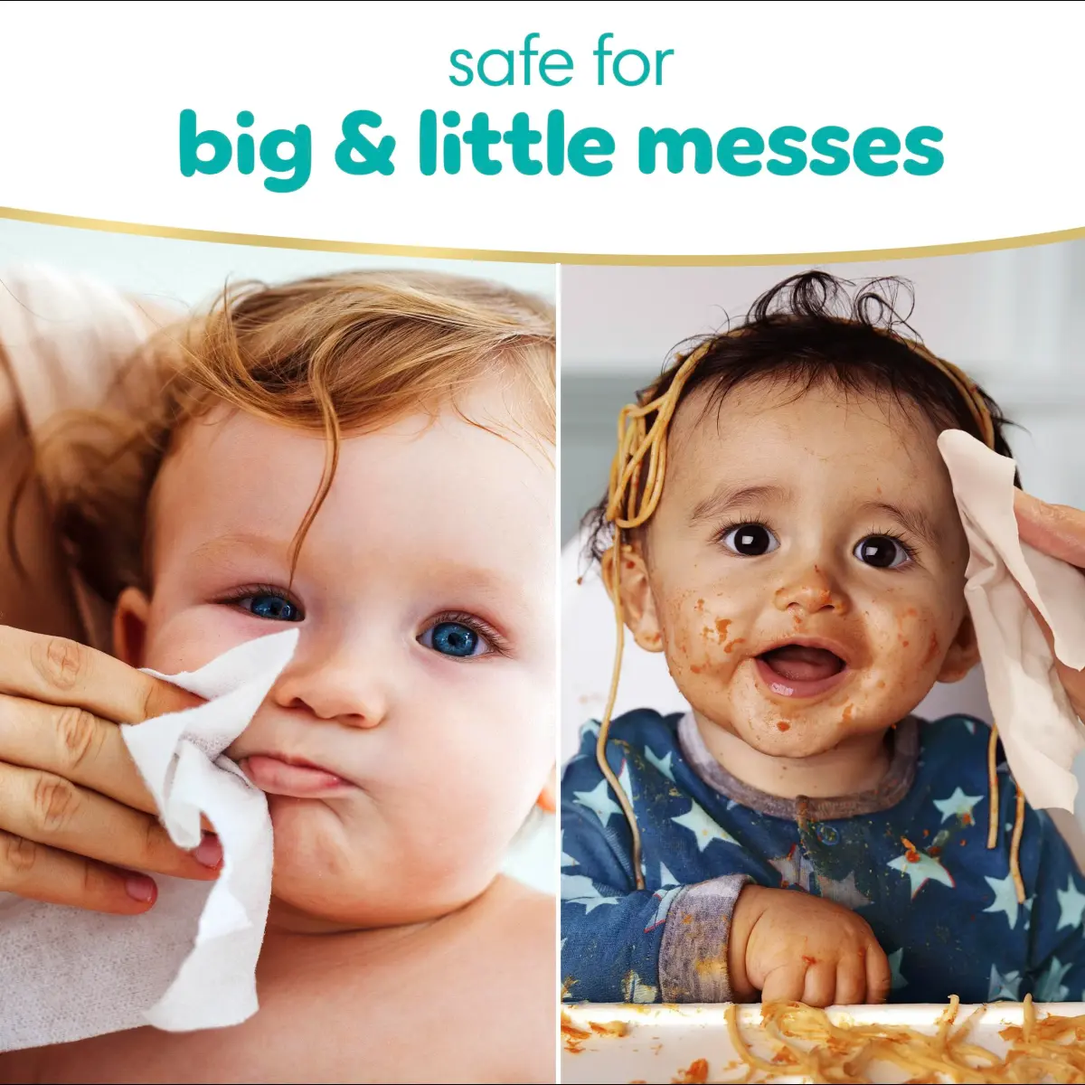 Pampers Sensitive Baby Wipes, Water Based, Fragrance-Free, Hypoallergenic, 192 Count (3 Refill Packs) | Skin Health Alliance Dermatologist Approved - view 5