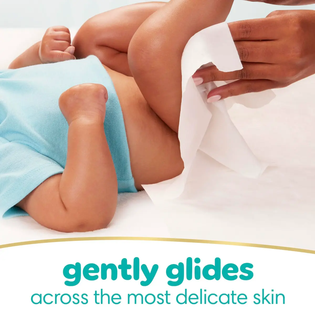 Pampers Sensitive Baby Wipes, Water Based, Fragrance-Free, Hypoallergenic, 192 Count (3 Refill Packs) | Skin Health Alliance Dermatologist Approved - view 4