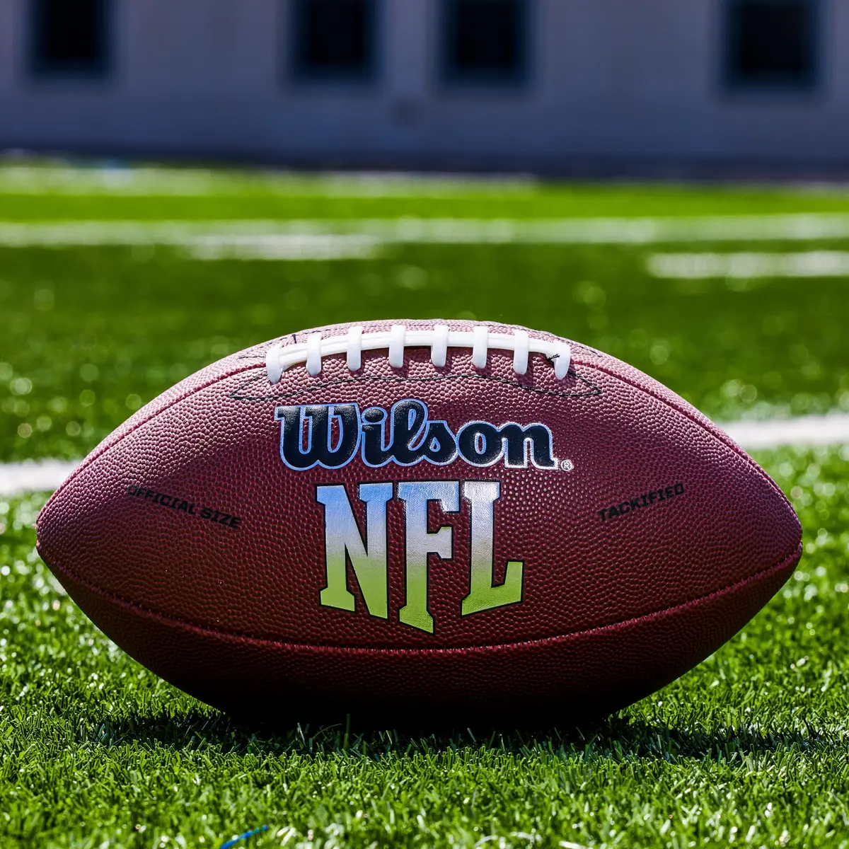 Wilson NFL MVP Football PeeWee Size Brown | Official NFL Football for Young Players - view 4