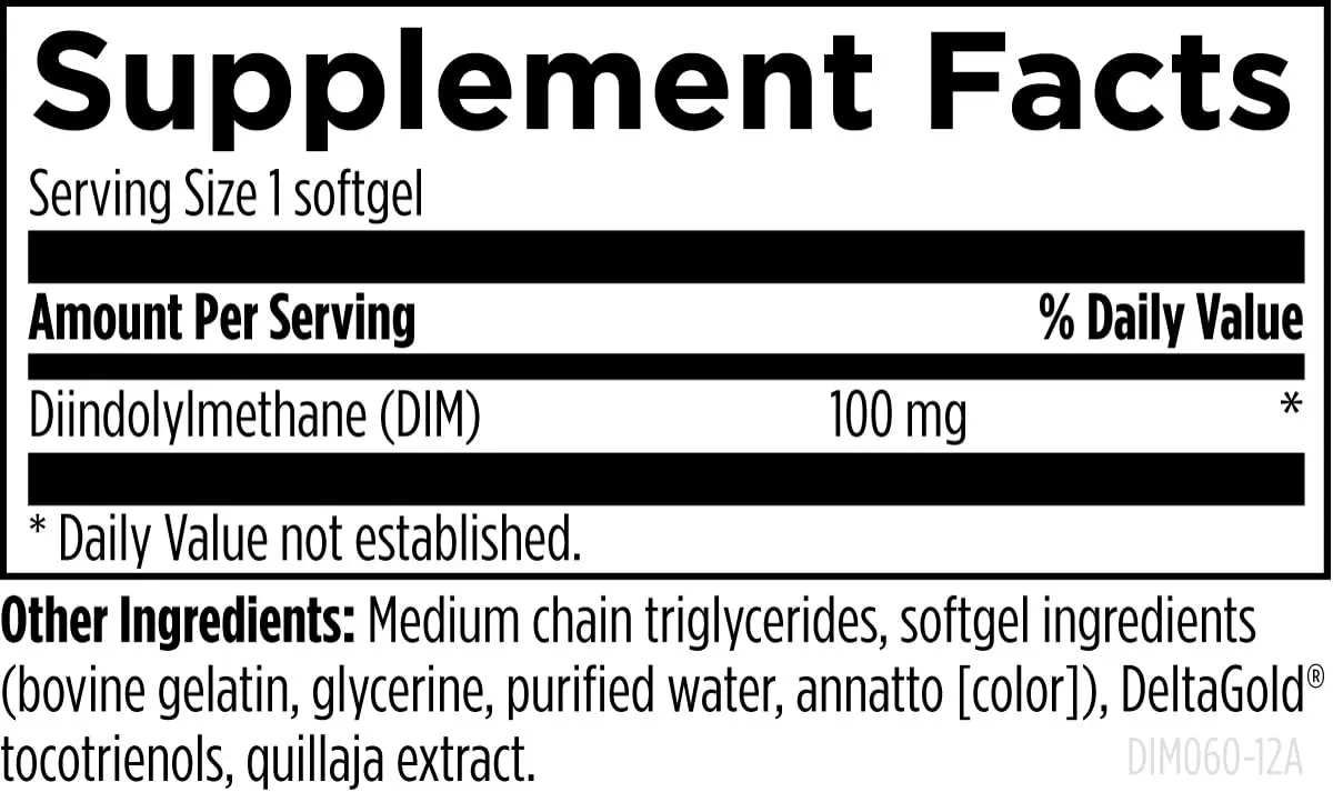 Designs for Health DIM-Evail 60 Softgels | Supports Estrogen Balance & Absorption - view 5