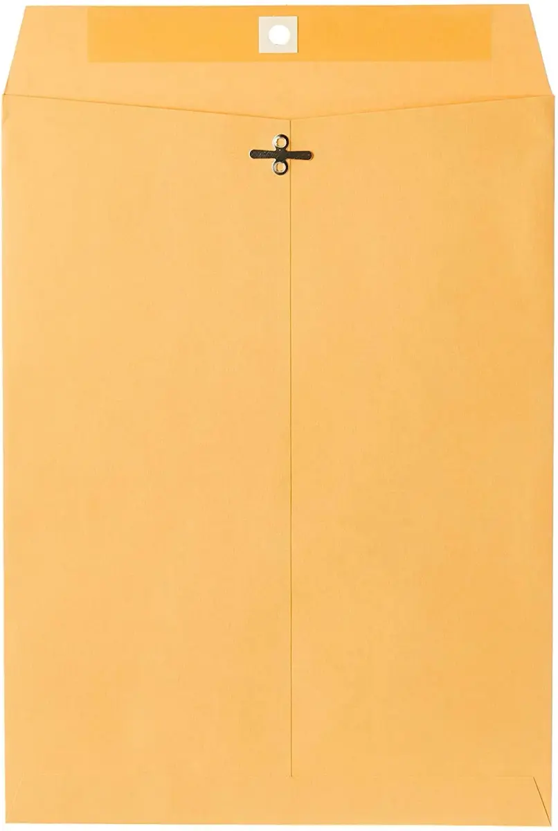 Mead Clasp Envelopes 9" x 12" (22.9cm x 30.5cm) | Heavyweight Brown Kraft Paper Mailing Envelopes, 20 Count - view 3