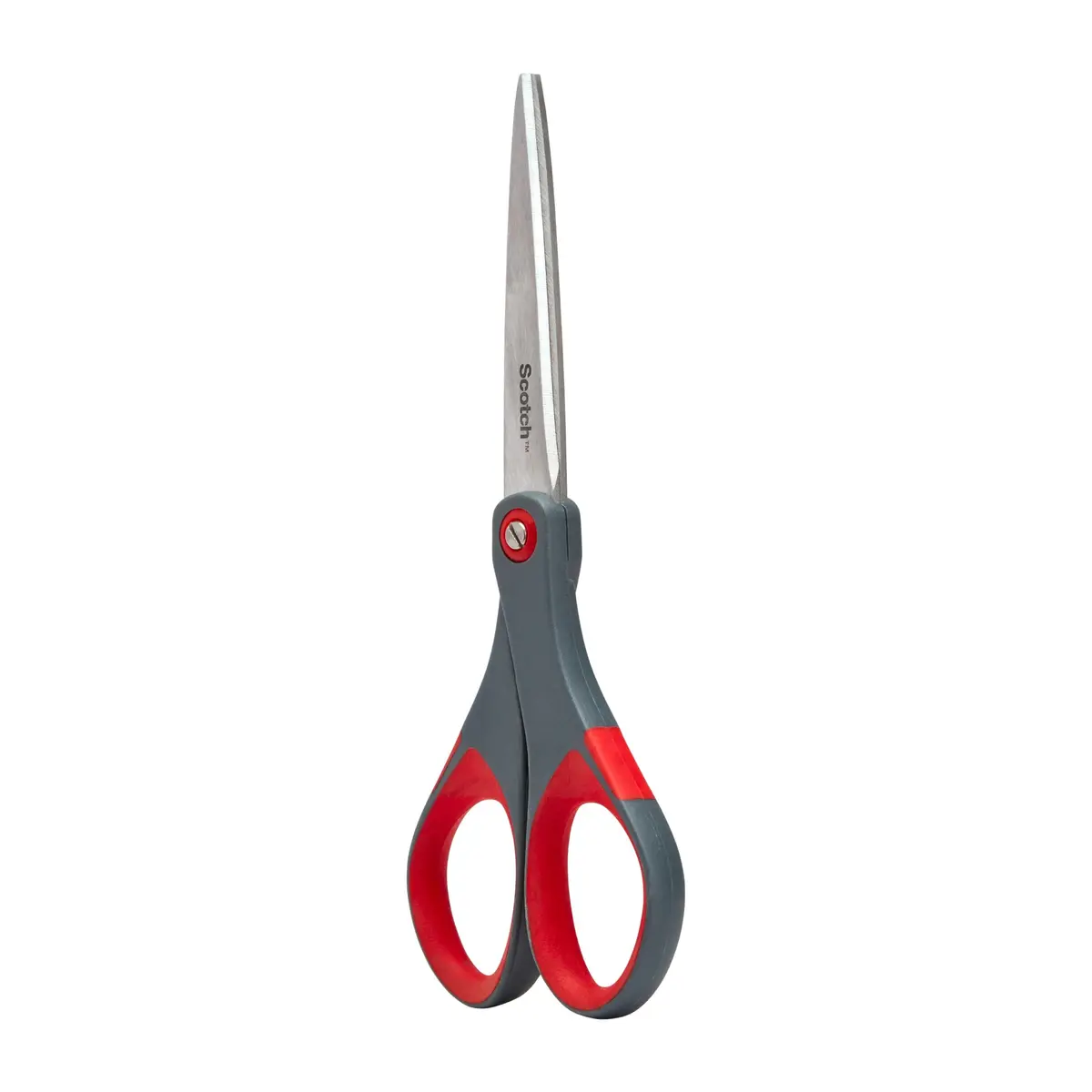 Scotch 7" Precision Scissors, Grey/Red Handle | Sharp Stainless Steel Blades for Everyday Use - view 5