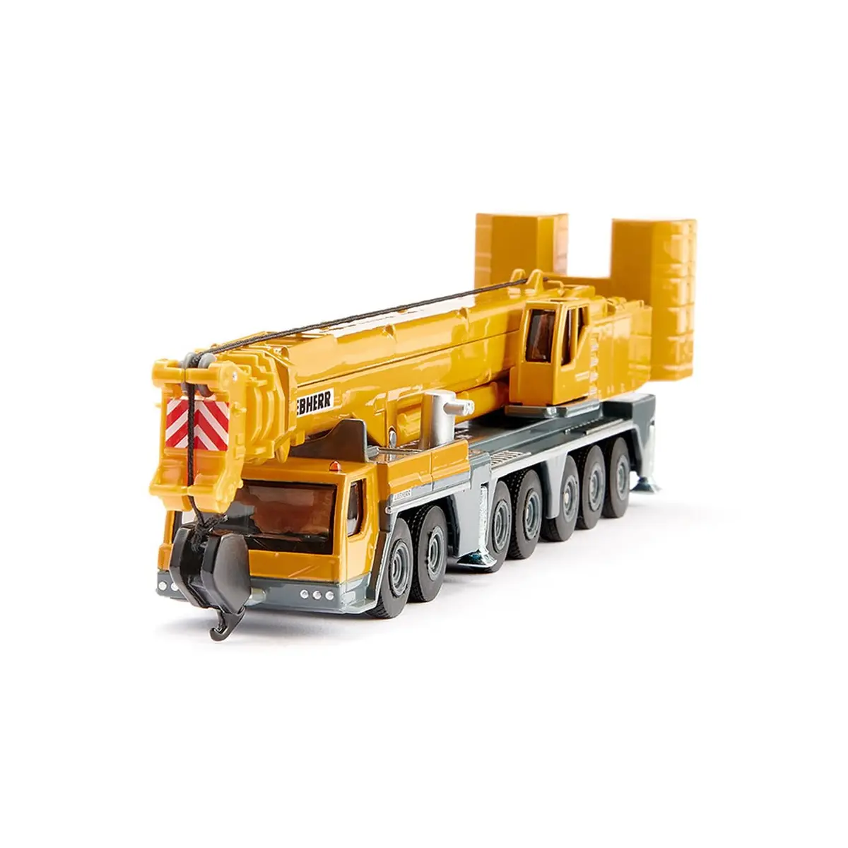 Siku Liebherr Mobile Crane 1:87 Metal/Plastic Yellow Movable Parts | Durable Construction for Construction Fans - view 6