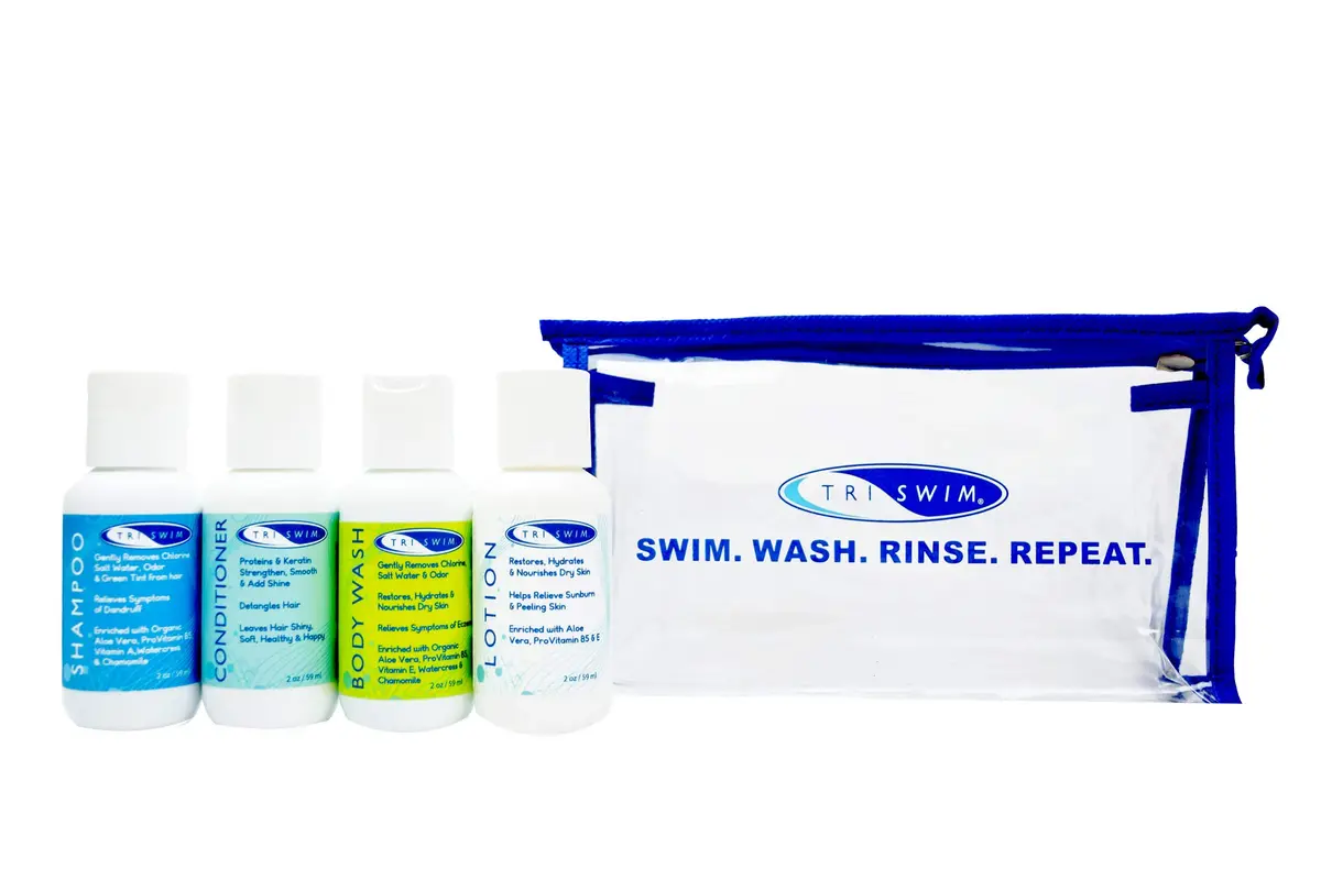 TRISWIM Triswim Shot Set | Hair & Body Care for Active Adults in India - main product image