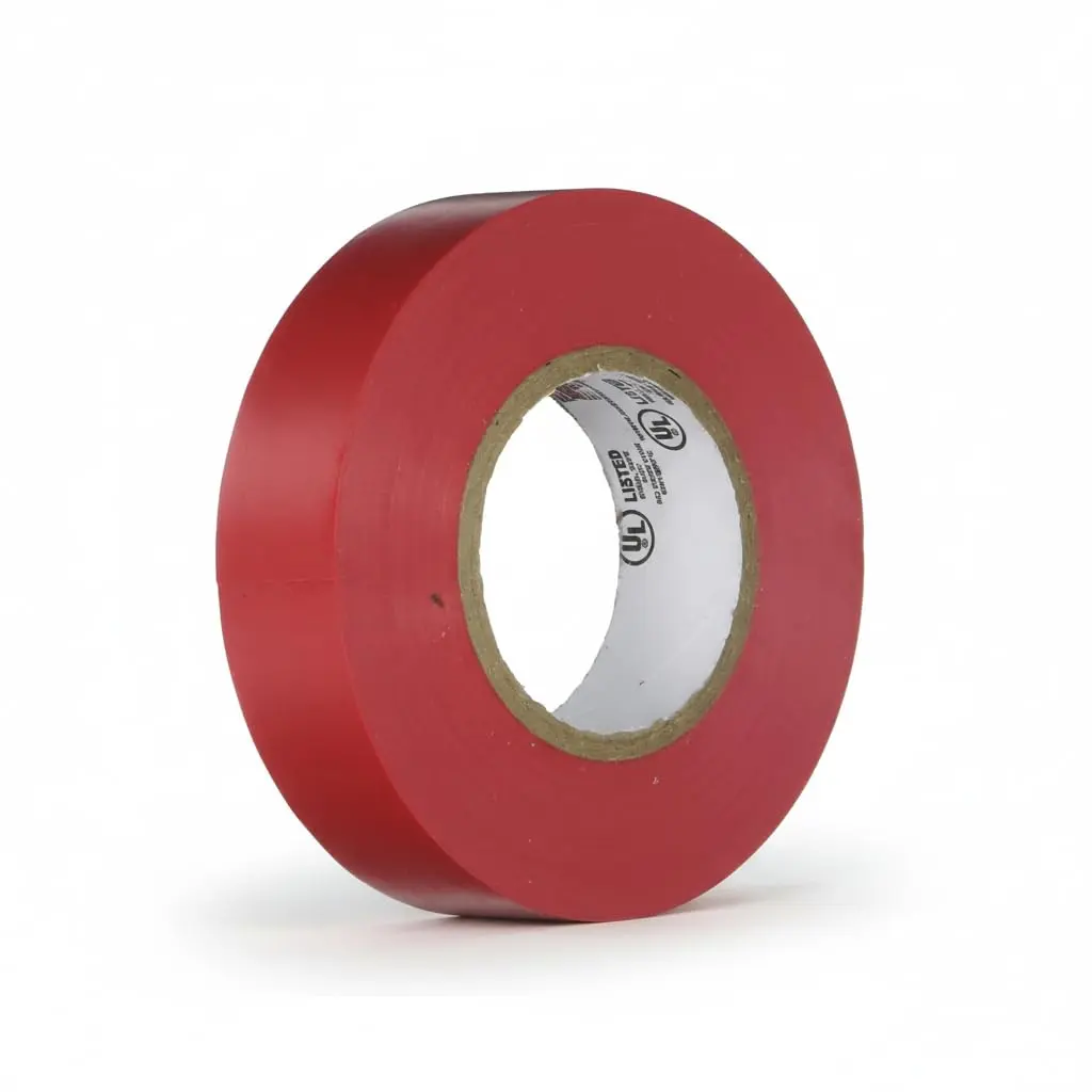 Morris 60010 Red Vinyl Plastic Electrical Tape | 7 mil, PVC, 66' Length, 3/4" Width - view 3