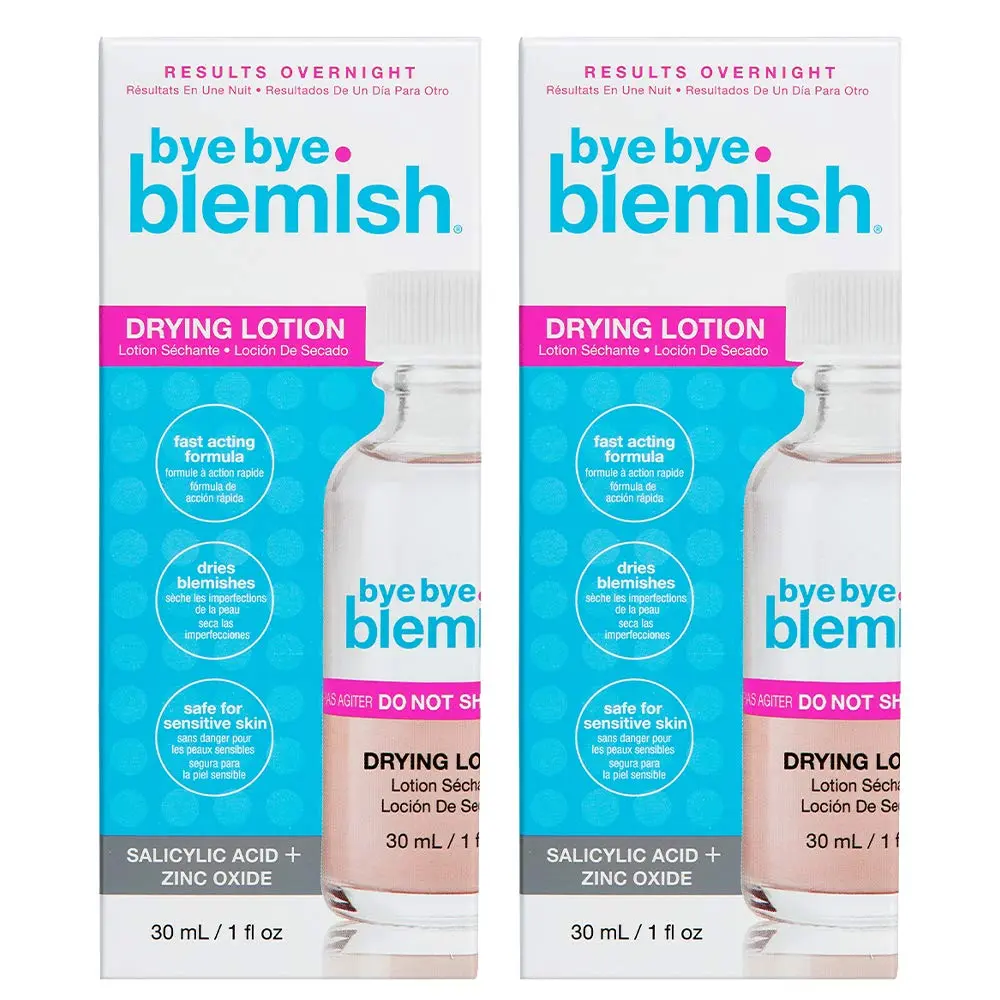 Bye Bye Blemish Acne Drying Lotion 1oz | Overnight Pimple Treatment for All Skin Types - main product image