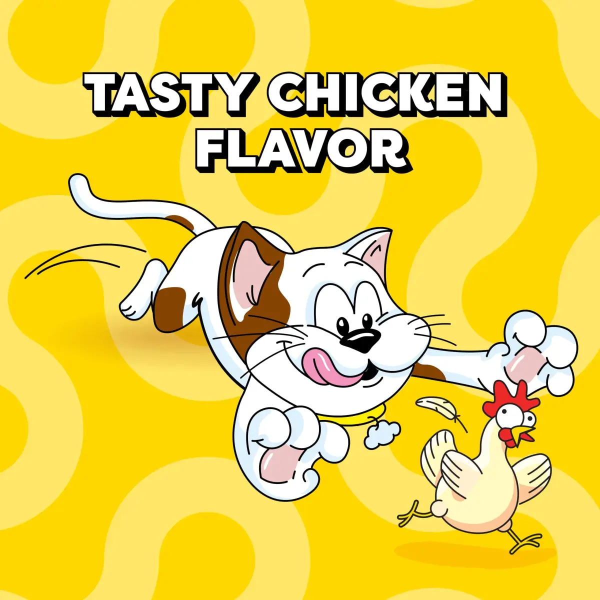 Temptations Classic Tasty Chicken Flavor Crunchy and Soft Cat Treats, 6.3 oz Pack of 10 - view 4