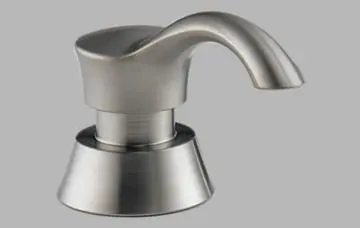 Delta Faucet Pilar Kitchen Soap Dispenser for Kitchen Sinks, Stainless RP50781SS | Corrosion Resistant, 13 oz - view 2