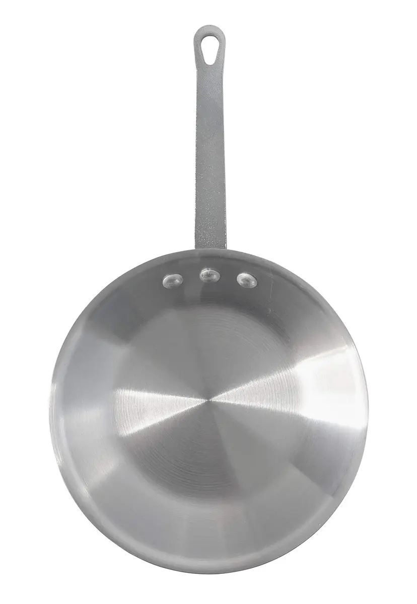 Update International 8 Inch Aluminum Frying Pan | NSF Certified, Natural Finish, Commercial Grade - view 6