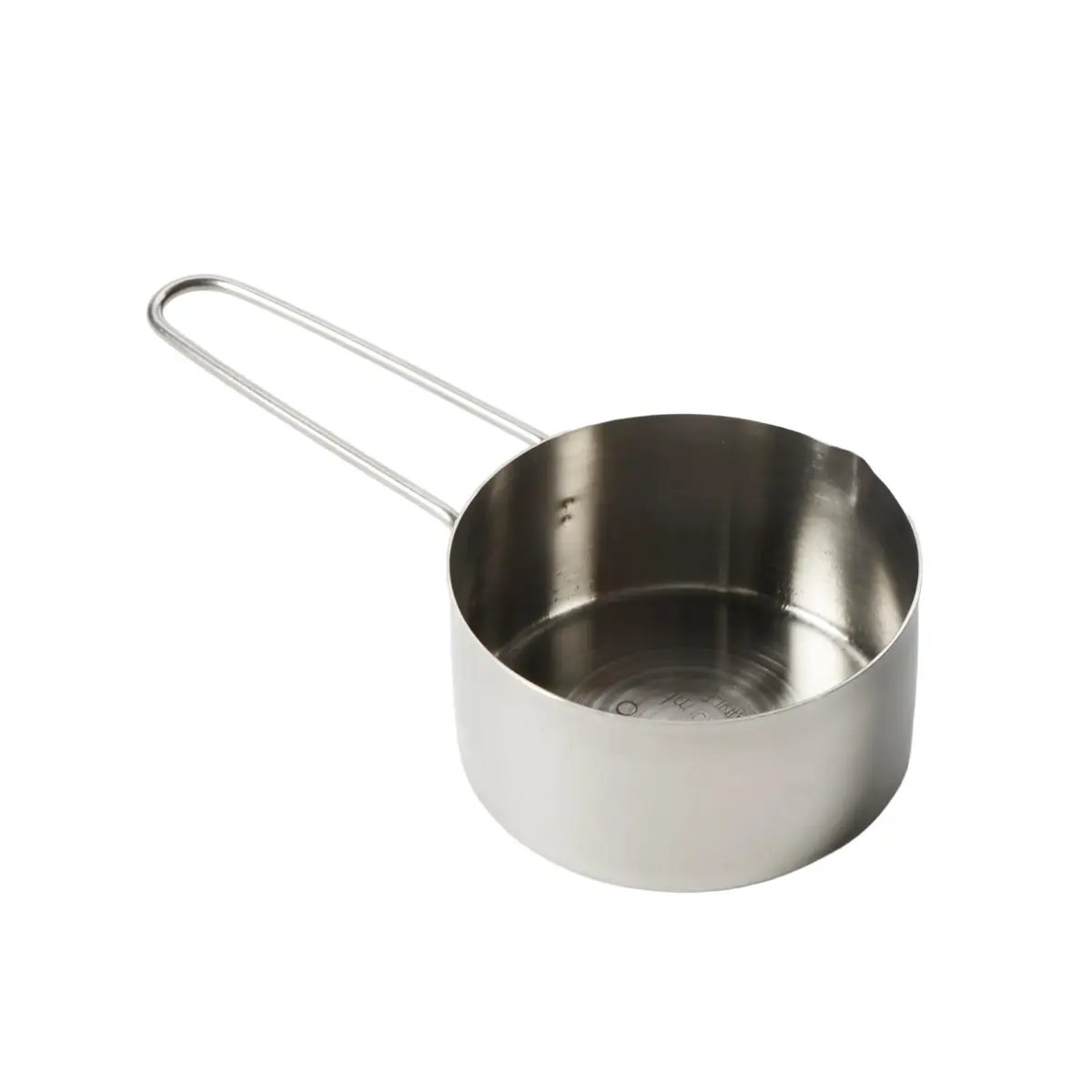 American Metalcraft MCW75 3/4 Stainless Steel Measuring Cup | Precise, Durable & Easy-Grip (70-120 chars) - main product image