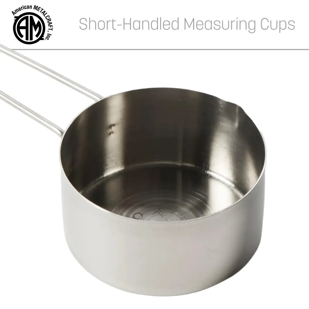 American Metalcraft MCW75 3/4 Stainless Steel Measuring Cup | Precise, Durable & Easy-Grip (70-120 chars) - view 5