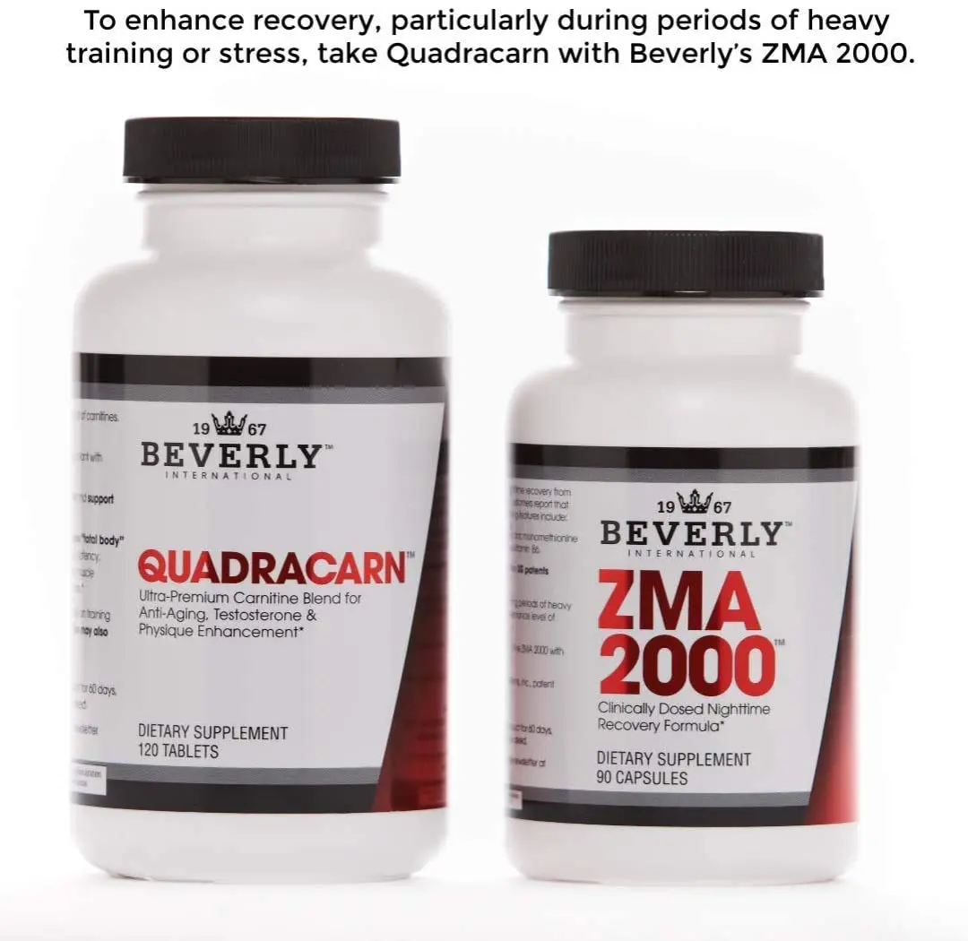 Beverly International Quadracarn Multi-Carnitine Formula, 120 Tablets | Supports Fat Loss & Muscle Growth - view 5