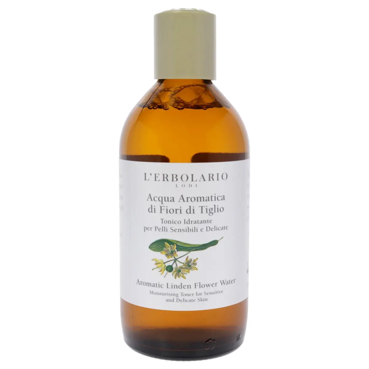 L'Erbolario Aromatic Linden Flower Water - Alcohol-Free Moisturizer for Sensitive Skin | Gently Refreshes & Tones, 6.7 Oz - view 2