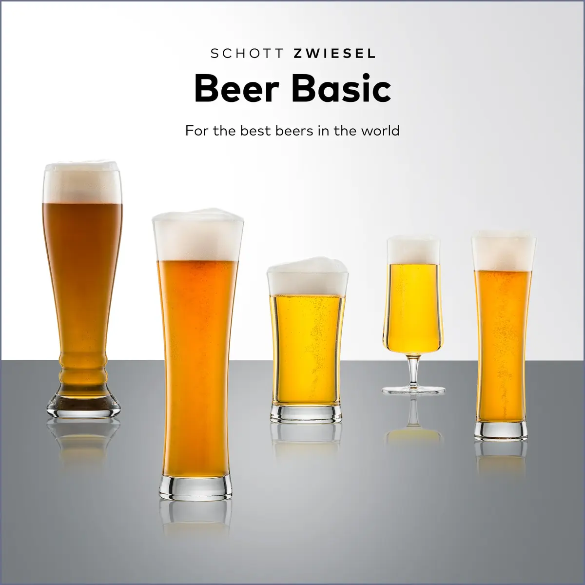 Schott Zwiesel Tritan Crystal Wheat Beer Glass Set of 6 | Durable German Tritan Crystal - view 4