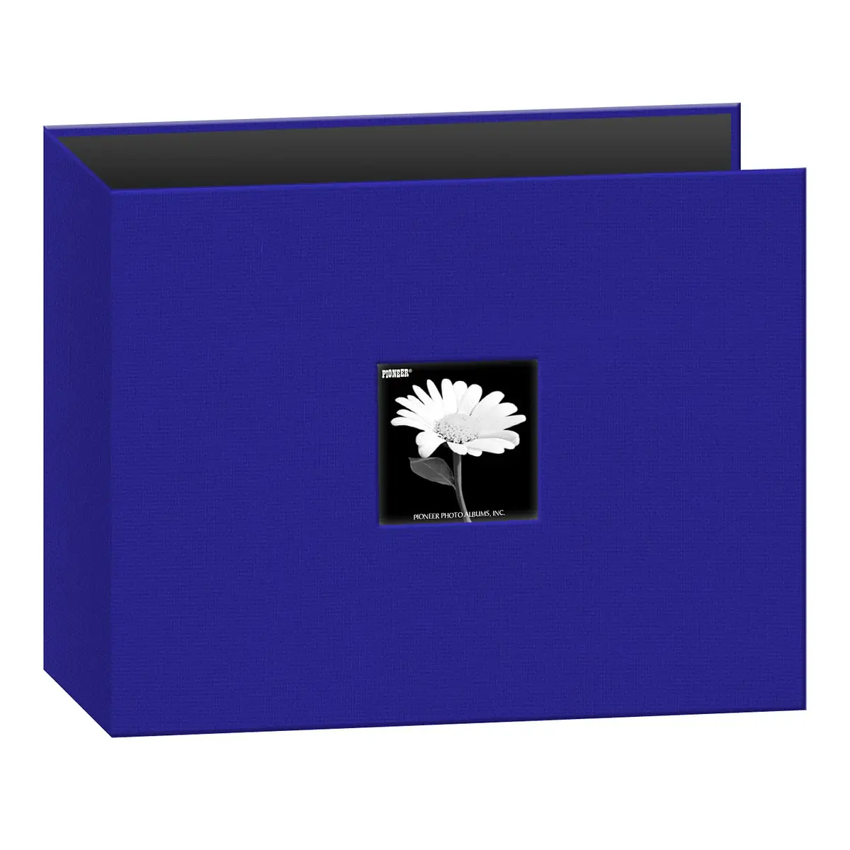 Pioneer Photo Albums 3-Ring Fabric Album 12"X12" Cobalt Blue | Classic Style with 50-Page Capacity - main product image