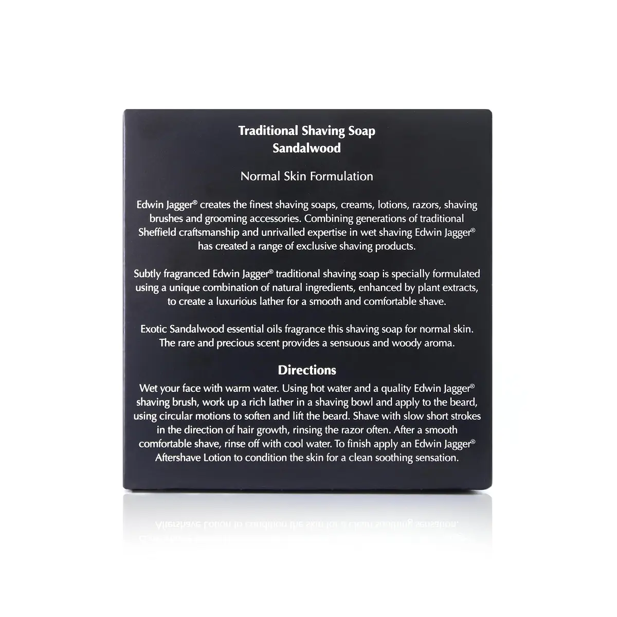 Edwin Jagger Sandalwood Shaving Soap 65g | Natural, Travel-Friendly, Paraben-Free - view 5
