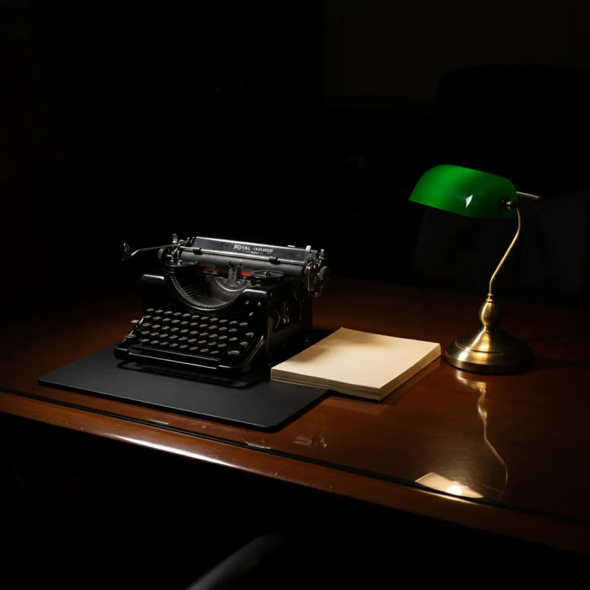 Dacasso Black Leatherette 17" x 14" Desk Pad | Protects Surfaces, Adds Elegance - view 4